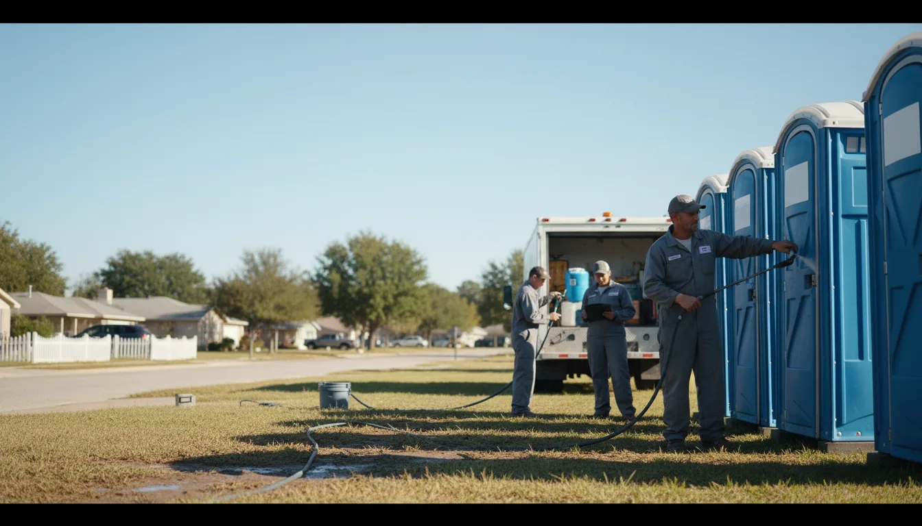 Long-Term Portable Toilet Rental in Montfort, WI near me